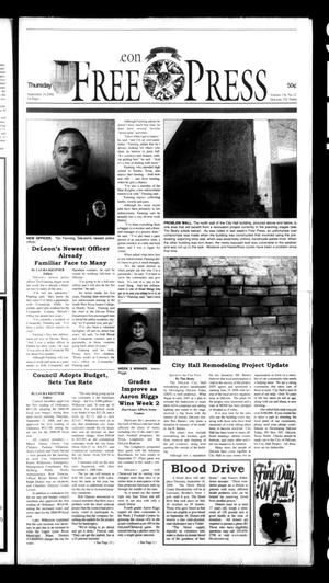 De Leon Free Press (De Leon, Tex.), Vol. 118, No. 12, Ed. 1 Thursday, September 18, 2008