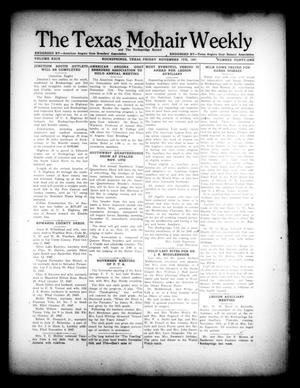 The Texas Mohair Weekly (Rocksprings, Tex.), Vol. 29, No. 41, Ed. 1 Friday, November 7, 1947