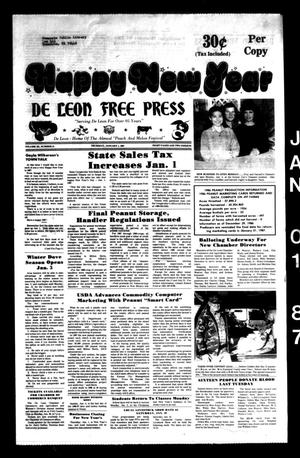 De Leon Free Press (De Leon, Tex.), Vol. 101, No. 31, Ed. 1 Thursday, January 1, 1987