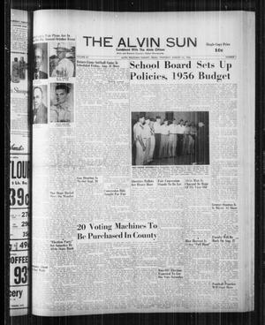 The Alvin Sun (Alvin, Tex.), Vol. 67, No. 1, Ed. 1 Thursday, August 23, 1956