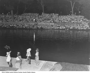[Water Pageant at Barton Springs]