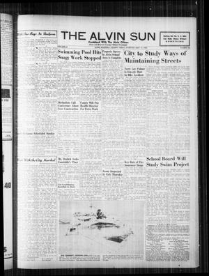 The Alvin Sun (Alvin, Tex.), Vol. 64, No. 40, Ed. 1 Thursday, May 13, 1954