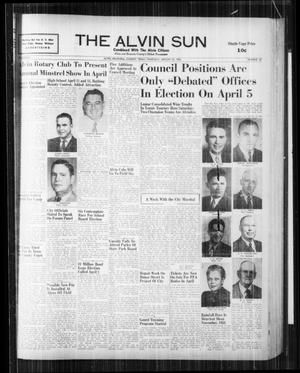 The Alvin Sun (Alvin, Tex.), Vol. 65, No. 30, Ed. 1 Thursday, March 10, 1955