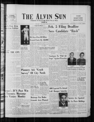 The Alvin Sun (Alvin, Tex.), Vol. 72, No. 55, Ed. 1 Thursday, February 8, 1962