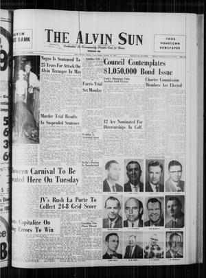 The Alvin Sun (Alvin, Tex.), Vol. 72, No. 26, Ed. 1 Sunday, October 29, 1961