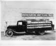 Thumbnail image of item number 1 in: '[Unidentified man standing in front of a Dr. Pepper truck]'.