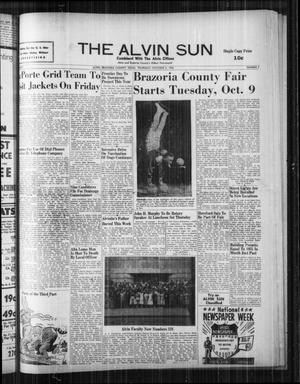 The Alvin Sun (Alvin, Tex.), Vol. 67, No. 7, Ed. 1 Thursday, October 4, 1956