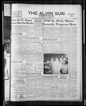 The Alvin Sun (Alvin, Tex.), Vol. 67, No. 19, Ed. 1 Thursday, December 27, 1956