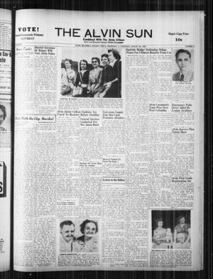The Alvin Sun (Alvin, Tex.), Vol. 65, No. 2, Ed. 1 Thursday, August 26, 1954