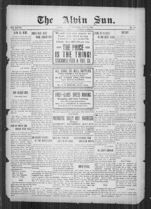 The Alvin Sun. (Alvin, Tex.), Vol. 27, No. 45, Ed. 1 Friday, May 3, 1918