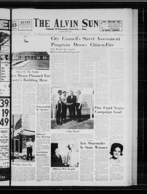 Primary view of object titled 'The Alvin Sun (Alvin, Tex.), Vol. 76, No. 12, Ed. 1 Thursday, October 21, 1965'.