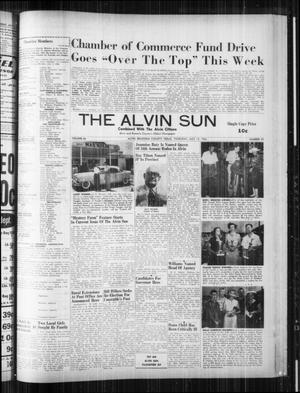 The Alvin Sun (Alvin, Tex.), Vol. 66, No. 47, Ed. 1 Thursday, July 12, 1956