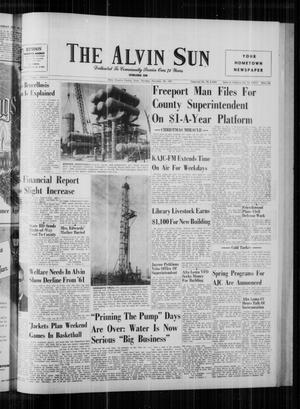 The Alvin Sun (Alvin, Tex.), Vol. 72, No. 43, Ed. 1 Thursday, December 28, 1961