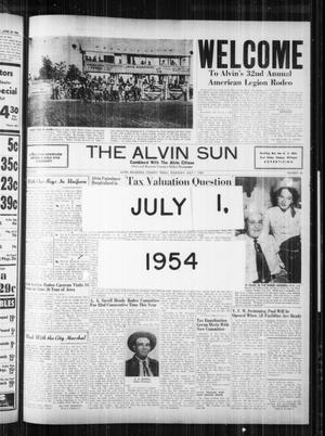The Alvin Sun (Alvin, Tex.), Vol. 64, No. 46, Ed. 1 Thursday, July 1, 1954