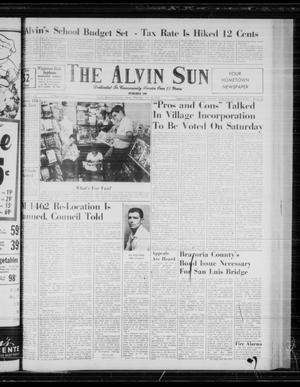 The Alvin Sun (Alvin, Tex.), Vol. 73, No. 50, Ed. 1 Thursday, July 18, 1963