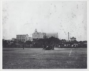 Primary view of object titled '[University of Texas practice game, 1900]'.