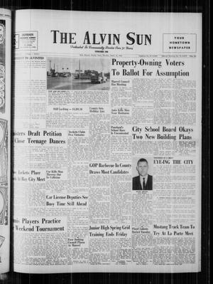Primary view of object titled 'The Alvin Sun (Alvin, Tex.), Vol. 72, No. 65, Ed. 1 Thursday, March 15, 1962'.