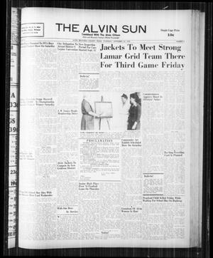 The Alvin Sun (Alvin, Tex.), Vol. 66, No. 5, Ed. 1 Thursday, September 22, 1955