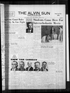 The Alvin Sun (Alvin, Tex.), Vol. 66, No. 31, Ed. 1 Thursday, March 22, 1956