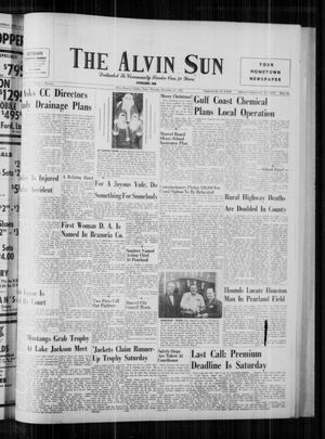 Primary view of object titled 'The Alvin Sun (Alvin, Tex.), Vol. 72, No. 41, Ed. 1 Thursday, December 21, 1961'.