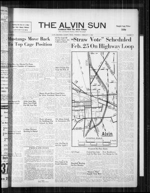 The Alvin Sun (Alvin, Tex.), Vol. 66, No. 25, Ed. 1 Thursday, February 9, 1956