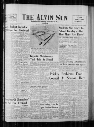 The Alvin Sun (Alvin, Tex.), Vol. 73, No. 5, Ed. 1 Thursday, August 30, 1962
