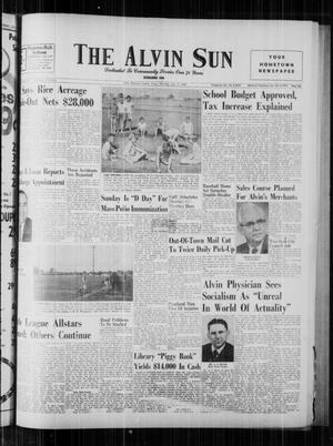 The Alvin Sun (Alvin, Tex.), Vol. 72, No. 98, Ed. 1 Thursday, July 12, 1962