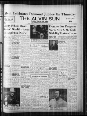 The Alvin Sun (Alvin, Tex.), Vol. 65, No. 13, Ed. 1 Thursday, November 11, 1954
