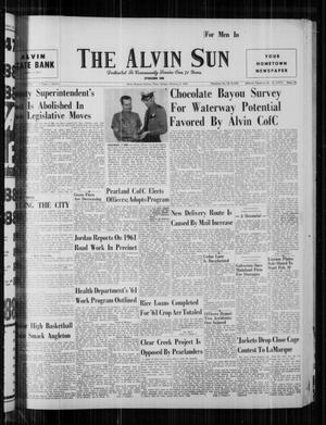 Primary view of object titled 'The Alvin Sun (Alvin, Tex.), Vol. 72, No. 54, Ed. 1 Sunday, February 4, 1962'.