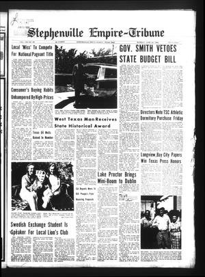 Primary view of object titled 'Stephenville Empire-Tribune (Stephenville, Tex.), Vol. 100, No. 23, Ed. 1 Sunday, June 22, 1969'.