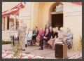 Photograph: [Speaker in Tan Suit at Museum Gifting Ceremony]