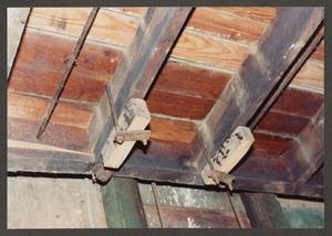 [Detail of Roof Beams and Wooden Planks]