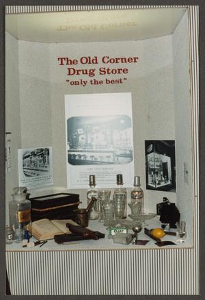Primary view of object titled '[The Old Corner Drug Store]'.