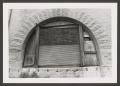 Thumbnail image of item number 1 in: '[Arched Window Boarded Up]'.