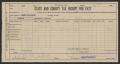Primary view of [Montgomery County Tax Receipt 1927]