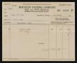 Primary view of [Invoice for Pork Butts, November 17, 1922]