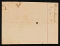 Thumbnail image of item number 2 in: '[Medical Bill for Washington Burrows, October 25, 1901]'.