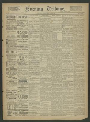 Evening Tribune. (Galveston, Tex.), Vol. 11, No. 193, Ed. 1 Tuesday, June 16, 1891