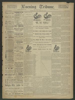 Evening Tribune. (Galveston, Tex.), Vol. 11, No. 182, Ed. 1 Tuesday, June 2, 1891