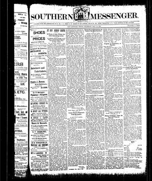 Primary view of object titled 'Southern Messenger. (San Antonio, Tex.), Vol. 4, No. 11, Ed. 1 Thursday, May 16, 1895'.
