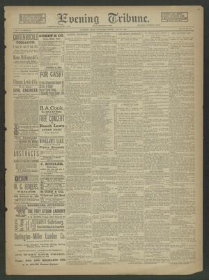 Evening Tribune. (Galveston, Tex.), Vol. 11, No. 189, Ed. 1 Wednesday, June 10, 1891