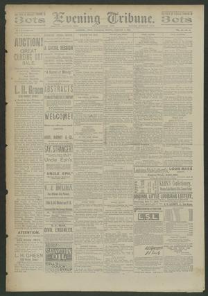 Evening Tribune. (Galveston, Tex.), Vol. 11, No. 81, Ed. 1 Wednesday, February 4, 1891