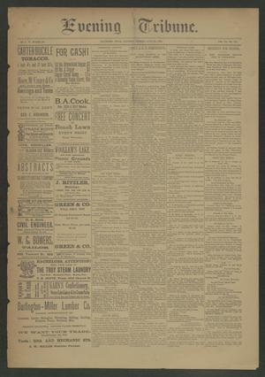 Evening Tribune. (Galveston, Tex.), Vol. 11, No. 191, Ed. 1 Saturday, June 13, 1891