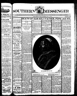 Southern Messenger (San Antonio, Tex.), Vol. 12, No. 22, Ed. 1 Thursday, July 23, 1903