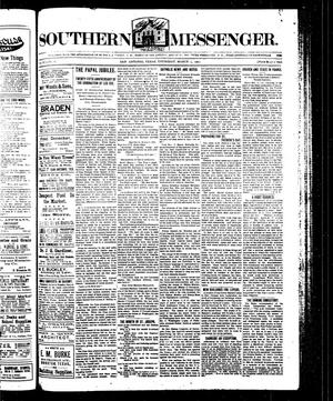 Primary view of object titled 'Southern Messenger. (San Antonio, Tex.), Vol. 12, No. 2, Ed. 1 Thursday, March 5, 1903'.