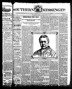 Southern Messenger (San Antonio, Tex.), Vol. 12, No. 25, Ed. 1 Thursday, August 13, 1903