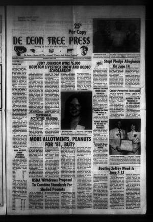 De Leon Free Press (De Leon, Tex.), Vol. 94, No. 2, Ed. 1 Thursday, June 11, 1981