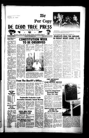 De Leon Free Press (De Leon, Tex.), Vol. 96, No. 16, Ed. 1 Thursday, September 15, 1983