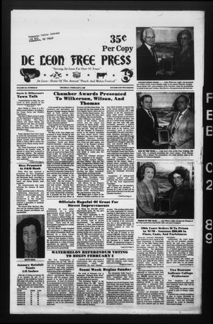 De Leon Free Press (De Leon, Tex.), Vol. 101, No. 36, Ed. 1 Thursday, February 2, 1989