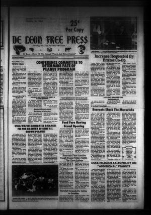 Primary view of object titled 'De Leon Free Press (De Leon, Tex.), Vol. 94, No. 21, Ed. 1 Thursday, October 22, 1981'.
